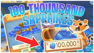 HOW I GOT MY 100 THOUSAND SAPPHIRES THE LAZIEST WAY