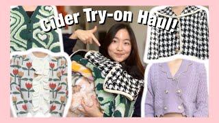 Huge CIDER Clothing TRY-ON Haul  Cute & Affordable HONEST review w discount code