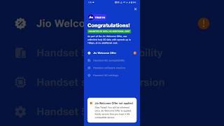Jio welcome offer not applied Jio welcome offer problem #jio5g #jio #5g