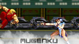 Sensei Ken vs Ultimate Chun Li. Street Fighter MUGEN Multiverse