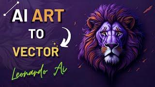 Leonardo Ai Vectors How to Convert Ai Art into Vectors