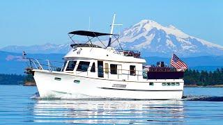 FULL TOUR of our Completely TRANSFORMED $100 Boat  1978 DeFever 43 Trawler