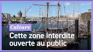 La base militaire de Brest cette zone interdite ouverte au public pour les Fêtes maritimes