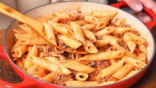 I could eat this eggplant pasta every day Simple quick and delicious recipe