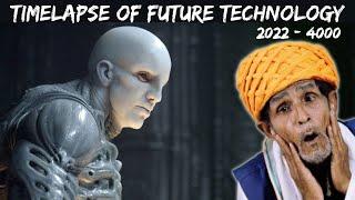 Villagers React To TIMELAPSE OF FUTURE TECHNOLOGY 2022 - 4000  Tribal People React To Future Tech