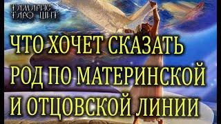 ЧТО ХОЧЕТ СКАЗАТЬ РОД ПО МАТЕРИНСКОЙ И ОТЦОВСКОЙ ЛИНИИ ГАДАНИЕ РАСКЛАД ТАРО