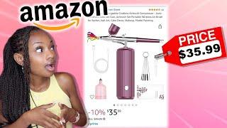 Testing cordless Airbrush kit from Amazon  Airbrush nails