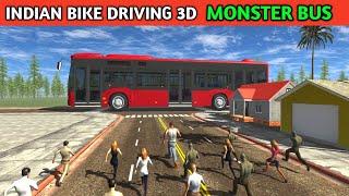 Franklin Vs Monster Bus Fight Giants Zombie  Funny Gameplay Indian Bikes Driving 3d 