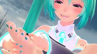 giantess miku feet