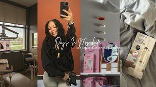 days in my life *as a RDA*  daily shifts i got braces shopping health & wellness + more