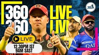 #RCBvsCSK The Playoff Battle  360 Live Q&A  #IPL2024