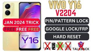 Vivo Y16 Frp Bypass  New Solution JAN 2024  All Vivo Android 12 Frp Bypass 101% working