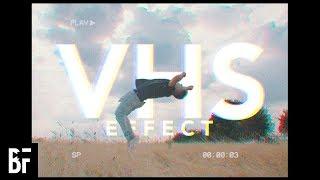 VHS Effect Adobe Premiere Pro Tutorial