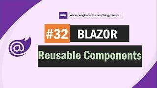 Razor class library and reusable blazor components