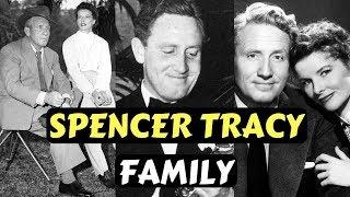 Actor Spencer Tracy Family Photos With Wife Children and Katharine Hepburn