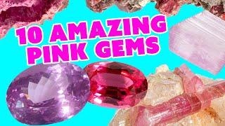 All About Pink Gemstones  Natural Diamond Spinel & More