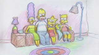 The Simpsons Homers Family by Bill Plympton