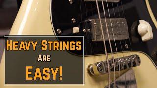 Why HEAVY Strings Can Be EASIER to Play Than Light Strings