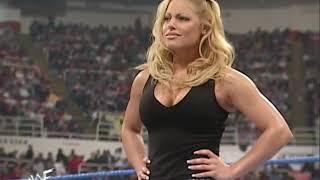 Trish Stratus vs Ivory Bra and Pantis Chyna Interrupts and Ripping Ivorys Shirt Off