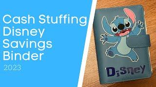 Cash Stuffing Our NEW Disney Savings Binder March 2023