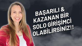 Türkiyede Solo Girişimcilere Özel İLK Eğitim - KAZANDIRAN KİŞİSEL MARKALAŞMA FORMÜLLERİ