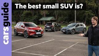 Kia Seltos v Nissan Qashqai v Subaru Crosstrek 2023 comparison review Best new small SUV crowned