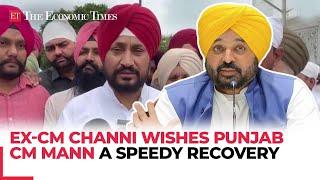 If CM cannot take care of himself… Punjab Ex-CM Channi wishes Bhagwant Mann a speedy recovery