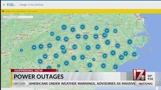 Duke Energy power outages