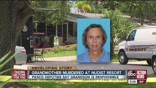 Grandmother murdered at nudist resort