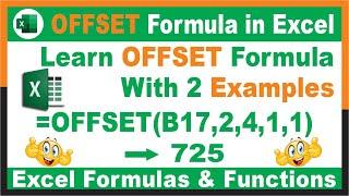 #246-How to use OFFSET Function in Excel with 3 Examples