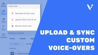 Upload Your Voice-Overs to AI-Generated Videos  Visla Tutorial