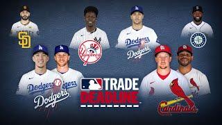 FULL MLB Trade Deadline recap Jazz Chisholm Jr. Randy Arozarena and more stars on the move