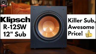 Klipsch Reference R-12SW Subwoofer Review - Strong Output Great Price