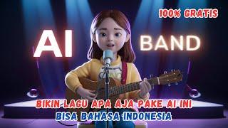 BUAT LAGU APA AJA PAKE AI INI  CARA MEMBUAT LAGU AI VIRAL GRATIS - TUTORIAL CHAT GPT DAN SUNO AI