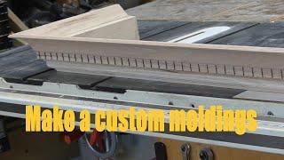 Make a custom moldings
