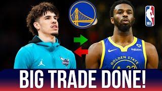 SHOCKED THE NBA EXCHANGE SUCCESSFULLY WARRIORS BRINGING A NEW STAR GOLDEN STATE NEWS