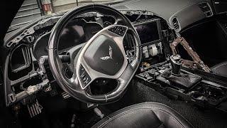 HOW TO REMOVE CORVETTE C7 GRANDSPORT Z06 DASH