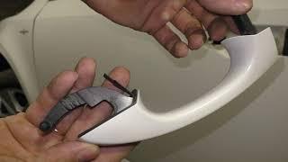 How to remove door handle Skoda Octavia MK3