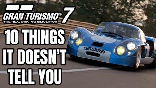 Gran Turismo 7 - 10 Things It Doesnt Tell You