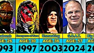 Kane Transformation From 3 to 57 Year Old Updated