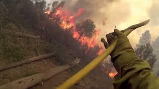 Cougar peak Wildland Fire Initial Attack