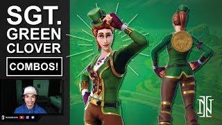 SGT. GREEN CLOVER COMBOS in Fortnite