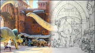 Secrets of Imaginative Painting—BOOK TRAILER for Dinotopia Journey to Chandara