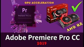 Premiere Pro CC 2019 не видит видеокарту FIX GPU Acceleration