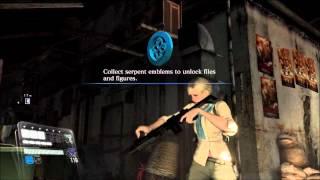 Resident Evil 6 - Serpent Emblems guide JakeSherry chapter 4