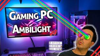 Ambilight Ambibox Review  gaming PC mod for your monitor or TV