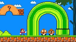 Super Mario Bros. but Mario Can BEND Anything