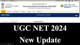 UGC NET New Update 2024  UGC NET Results 2024  NET Exam Cut off Update 2024  NET Exam Results