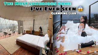 The most luxurious dome Ive ever seen   Glamping club  Near Manali  Sethan  Ashima Banga 