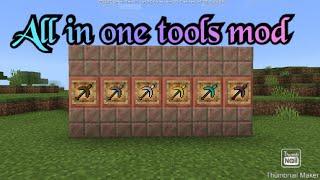 All in one tools mod  Minecraft pe 1.17